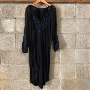 Embroidered Lucky Brand Dress Size Medium (EUC)